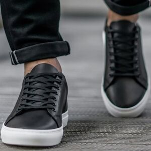 New  Supply Lab Black Damian Sneakers